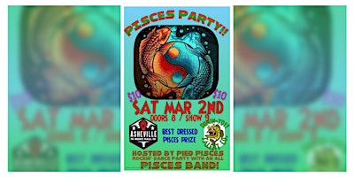 PISCES PARTY w/ PIED PISCES & MEMBERS OF DIRTY DEAD & Mascari Brothers