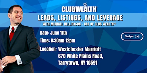 Imagem principal do evento Leads, Listings and Leverage | Tarrytown, NY