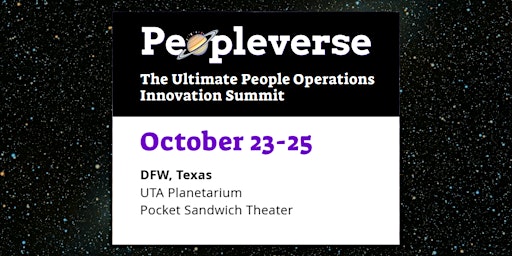 Image principale de Peopleverse: The Ultimate Interactive People Operations Innovation Summit