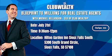 Blueprint to Millions for Real Estate Agents | Sioux Falls, SD