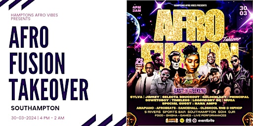 Primaire afbeelding van Afro Fusion Takeover