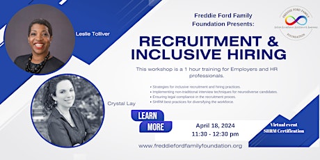Recruitment and Inclusive Hiring