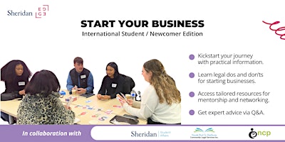 Start Your Business: International Student/Newcomer Edition