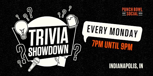 Image principale de Trivia at Punch Bowl Social Indianapolis