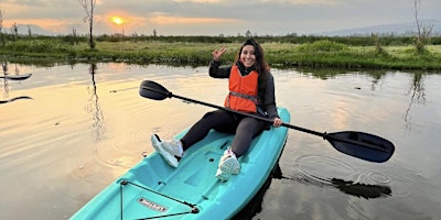 Primaire afbeelding van Experiencia Atardecer sobre kayak en Xochimilco Oculto