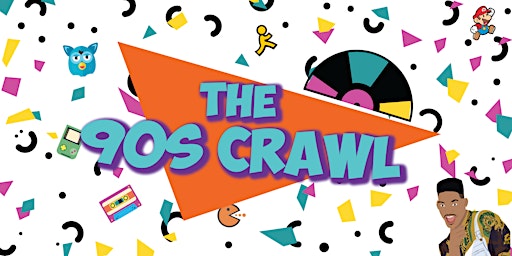 Primaire afbeelding van The 90s Crawl - Tix include 3 Penny Drink Vouchers for this Old Town Party!