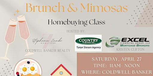 Image principale de Brunch & Mimosas - Home Buyer Class