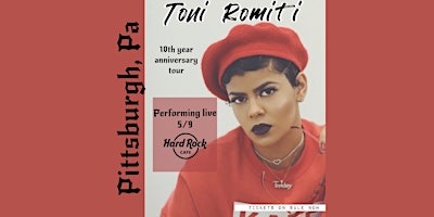 Imagem principal do evento Toni Romiti: 10 Year Anniversary Tour