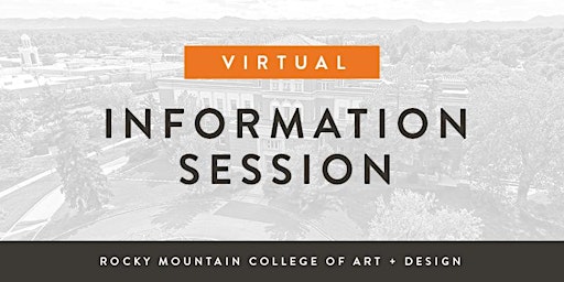 Primaire afbeelding van March RMCAD VIRTUAL Information Session