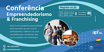 Imagem principal de Conferência de Empreendedorismo & Franchising 2024