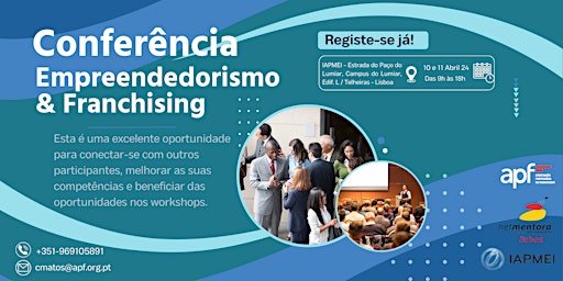 Conferência de Empreendedorismo & Franchising 2024 primary image