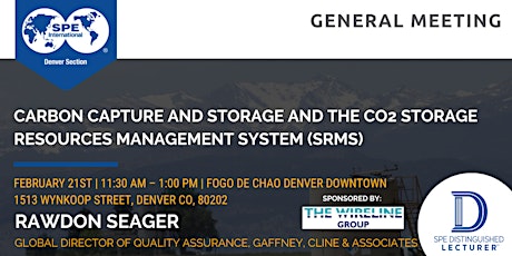 Imagen principal de SPE Denver February General Meeting