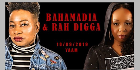 Hauptbild für Bahamadia & Rah Digga • Berlin • Yaam