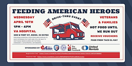 Primaire afbeelding van Feeding American Heroes - Boise