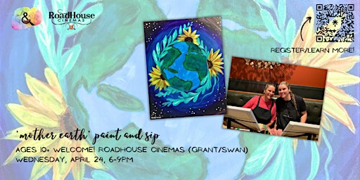 Imagen principal de Mother Earth Paint Night at Roadhouse Cinemas