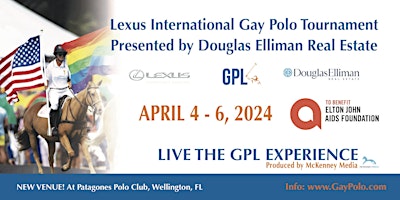 Imagem principal de 2024 Lexus International Gay Polo Tournament Presented by Douglas Elliman