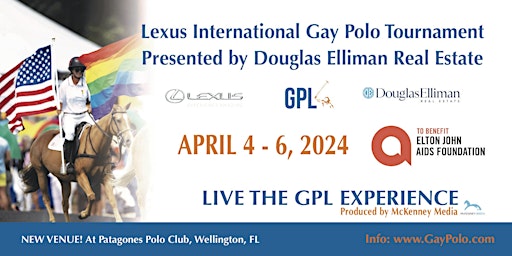 Primaire afbeelding van 2024 Lexus International Gay Polo Tournament Presented by Douglas Elliman