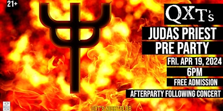 JUDAS PRIEST - Pre Party @ QXT's