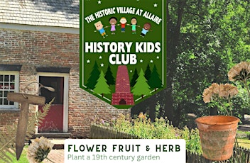 Imagem principal do evento History Kids Club - Making a Garden