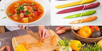 Imagen principal de Basic Beginner Knife Skills - Online Cooking Class by Cozymeal™