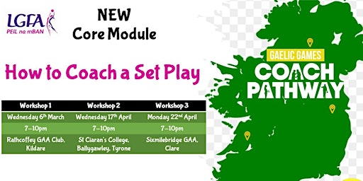 Primaire afbeelding van How to Coach a Set Play Core Module - St Ciaran's College, Ballygawley