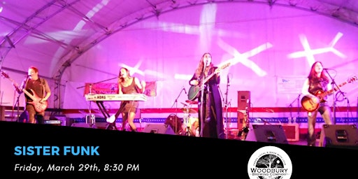 Imagem principal do evento Sister Funk at The  Woodbury Brewing Company