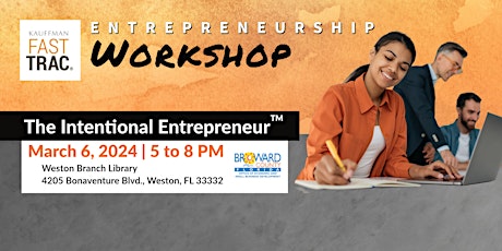 Primaire afbeelding van Kauffman | FASTTRAC The Intentional Entrepreneur™ - Broward County OESBD #2