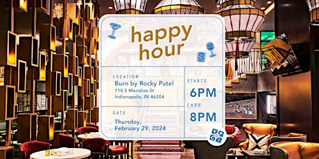 February Happy Hour at Burn by Rocky Patel! primary image