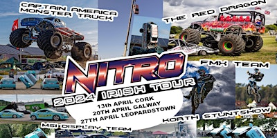 Nitro Stuntshow 2024 at Leopardstown Racecourse  primärbild