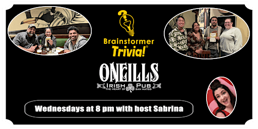 Primaire afbeelding van Brainstormer Trivia at O'Neill's in San Mateo