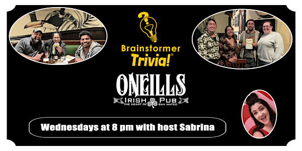 Brainstormer Trivia at O'Neill's in San Mateo