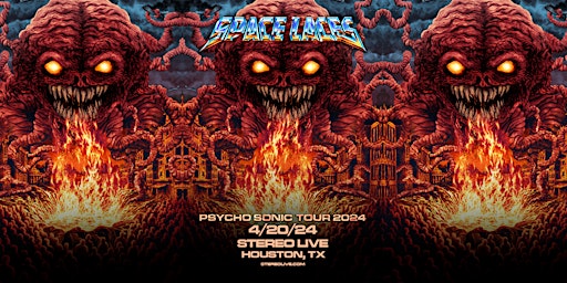 Imagem principal do evento SPACE LACES "Psycho Sonic Tour" - Stereo Live Houston