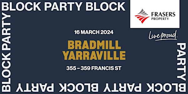 Bradmill Yarraville Block Party