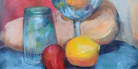 How to paint from still lifes with acrylics