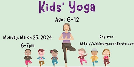 Kids' Yoga (Ages 6-12) primary image