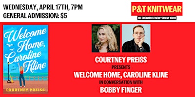 Imagen principal de Courtney Preiss presents Welcome Home, Caroline Kline, feat. Bobby Finger