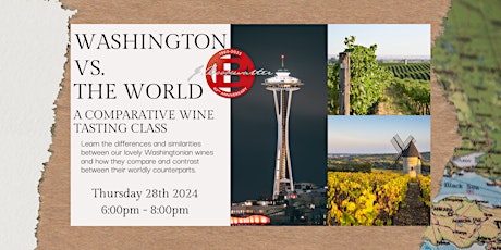 Washington Vs The world: Comparative Wine Tasting @J.Bookwalter