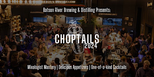 Imagem principal do evento ChopTails 2024: A Cocktail Competition Like No Other