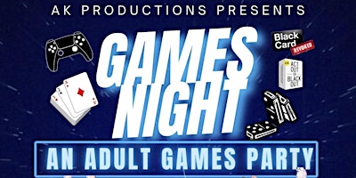 Hauptbild für Games Night - An Adult Games Party