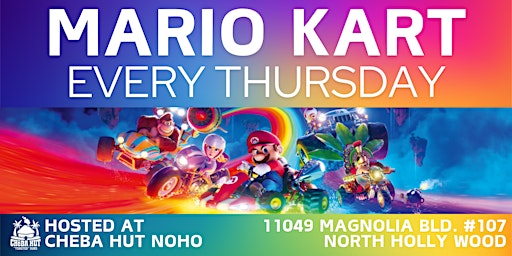 Imagem principal do evento Mario Kart Game Night!
