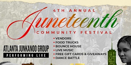 4th Annual Juneteenth Community Festival hosted by Service to Humanity, Inc