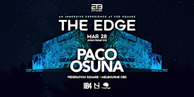 Immagine principale di Eat The Beat at The Edge-Fed Square ft. PACO OSUNA 