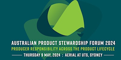 Imagem principal do evento Australian Product Stewardship Forum 2024