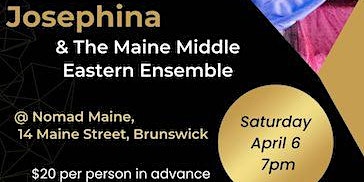 Primaire afbeelding van Josephina & The Maine Middle Eastern Ensemble