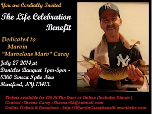Life Celebration Benefit for Marvin "Marvelous Marvin" Carey primary image