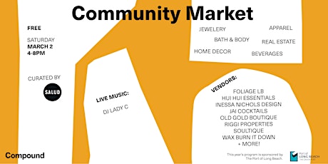 Hauptbild für Compound Community Market curated by Salud Juice.