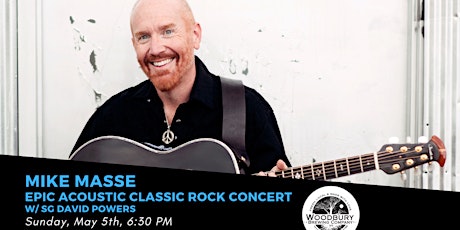 Mike Massé: Epic Acoustic Classic Rock in Concert at Woodbury Brewing