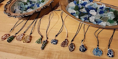 Imagem principal de Wire Wrapped Sea Glass at Kinsmen Brewing!