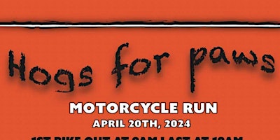 Gracie's Project - Hogs for Paws-Motorcycle Run primary image