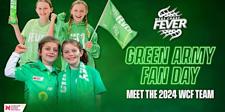 2024  West Coast Fever Green Army Fan Day primary image